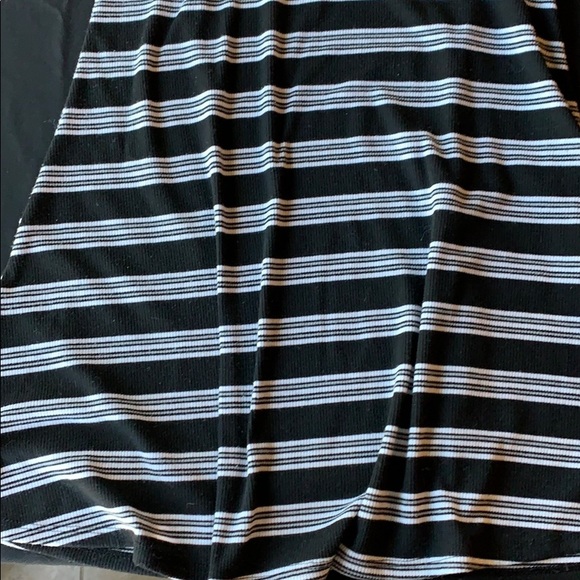 🦋 3/$20 Basic Striped Skater Dress - Picture 2 of 4